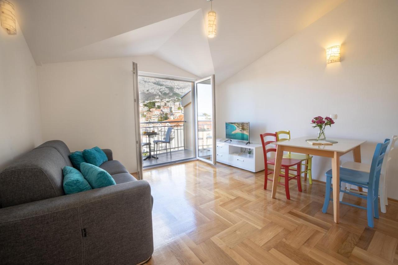 Beach Spot Apartments Makarska Bagian luar foto